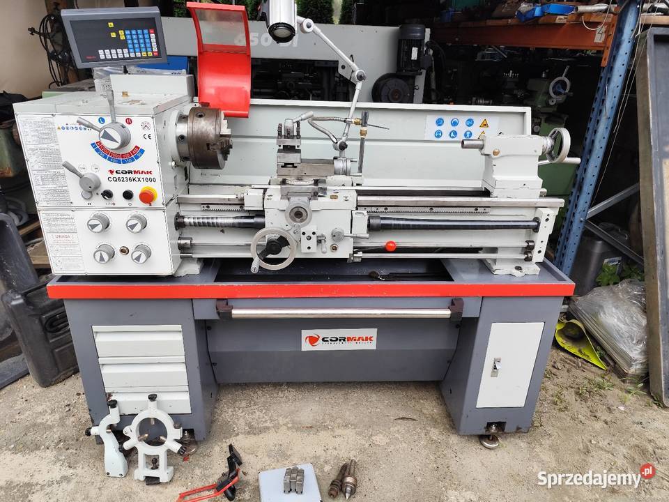Tokarka do metalu Cormak CQ 6236 dłutownica Daa Maków Podhalański
