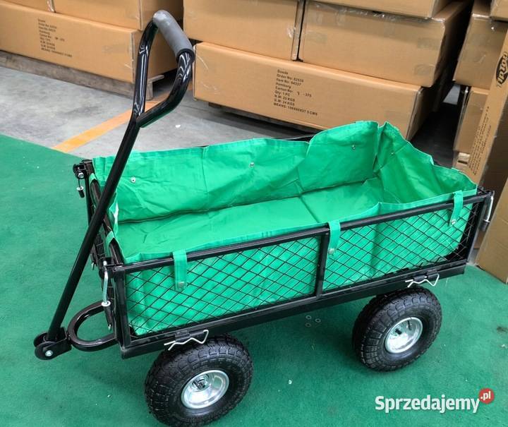 DUŻY WÓZEK OGRODOWY 120L Mocna STALOWA Pozostałe Lublin sprzedam