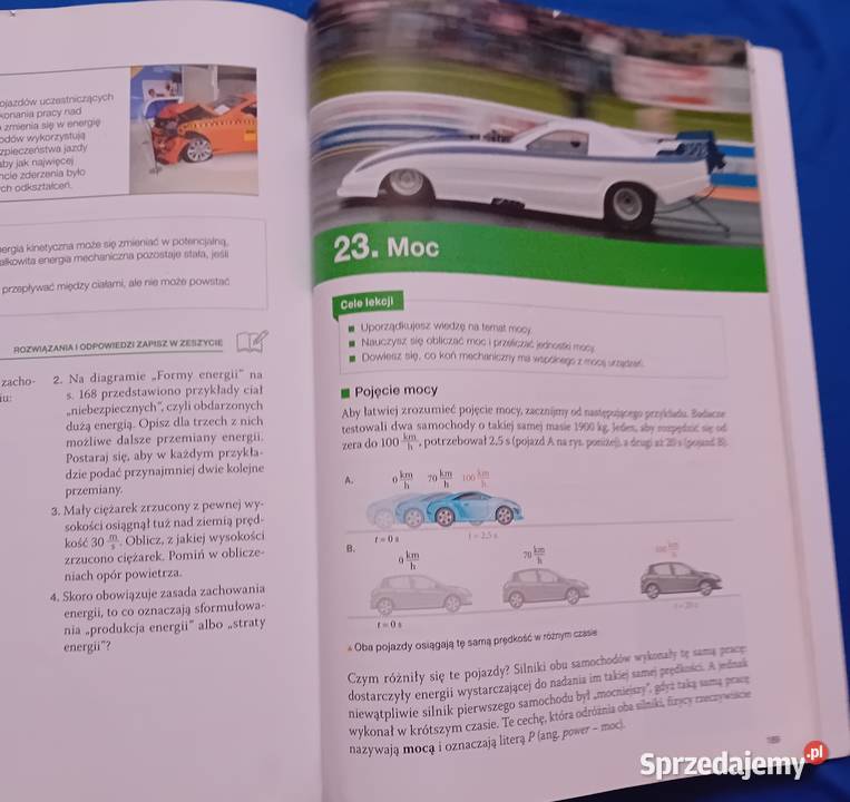 Odkryć fizykę 1 Zakr podstawowy MBraun WŚliwa Rok wydania 2021 Podręczniki sprzedam