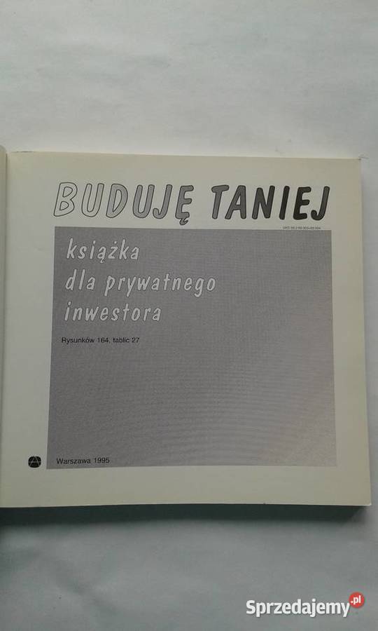 Buduję taniej książka prywatnego inwestora Gdynia