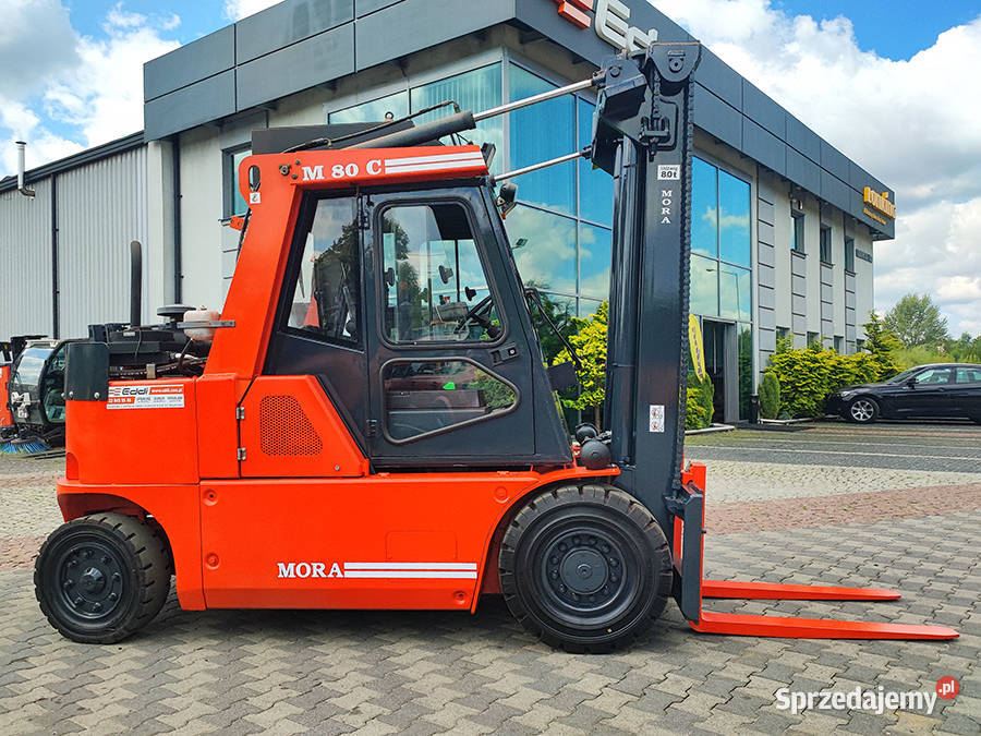 wózek widłowy kompaktowy Mora M80C 8 ton LPG Kęty sprzedam
