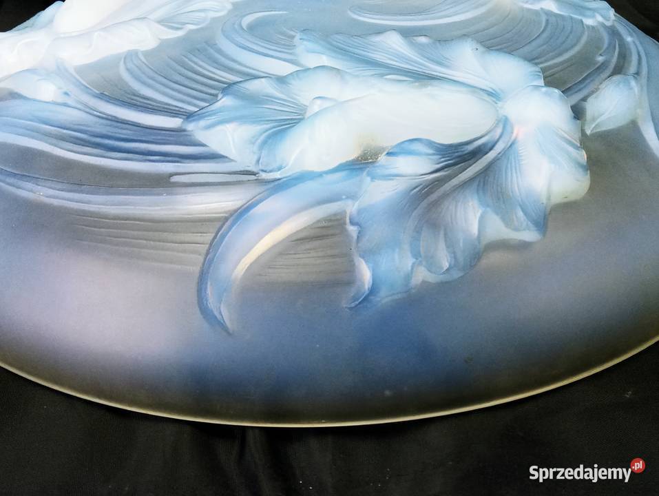 Miska na owoce Szkło opalizujące Verlys Orchidee Nowa Sól