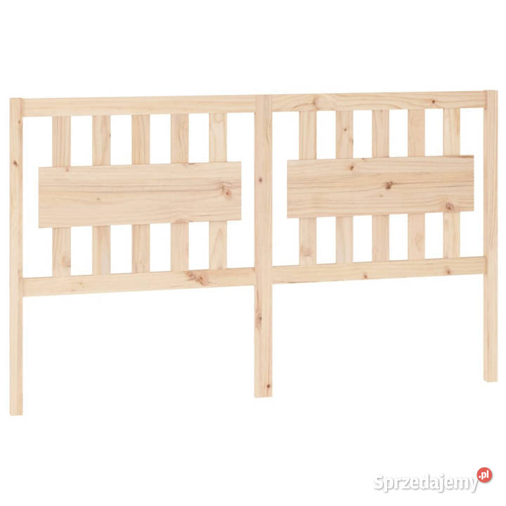 Wezgłowie łóżka 1555x4x100 lite drewno sosnowe Warszawa