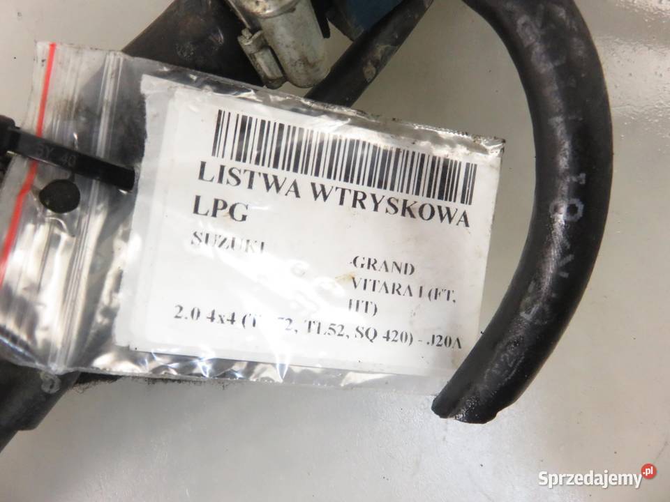 LISTWA WTRYSKOWA LPG AG 67R011049 osobowe małopolskie sprzedam