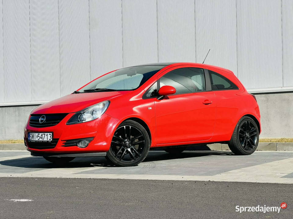 Opel Corsa Opel Corsa D Color Edition 2010r 14 czerwony Mikołów