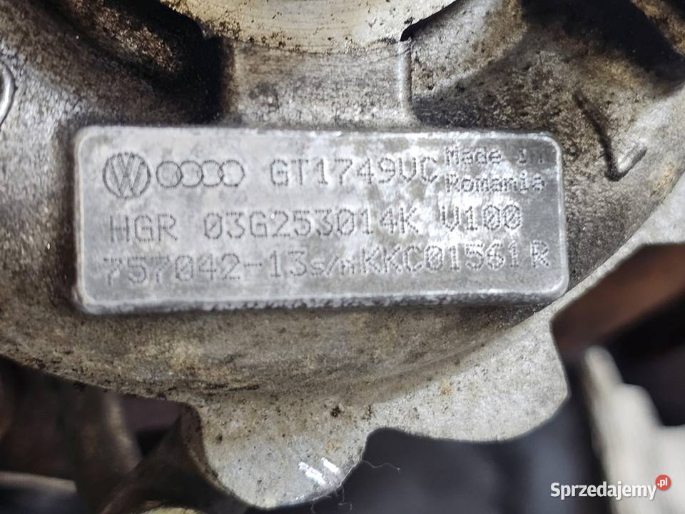 AUDI VW SKODA 20 TDI BMN BMR 170 08r turbina osobowe Kielce