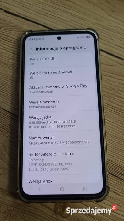 Samsung Galaxy M35 na gwarancji do 25052026 Ruda Śląska sprzedam