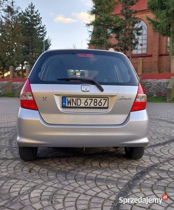 Honda Jazz 12 srebrny Nasielsk