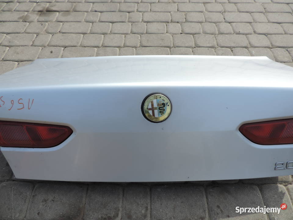 KLAPA BAGAŻNIKA TYLNA TYŁ ALFA ROMEO 156 SEDAN osobowe małopolskie Nowy Sącz