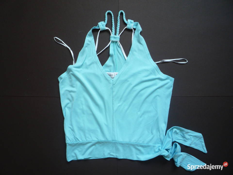 Quiz 36S Bluzka Oversize 2 warstwy Ozdobne