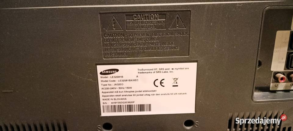 Sprzedam telewizor Samsung 32 le32s81bxxec Telewizory Tarnobrzeg