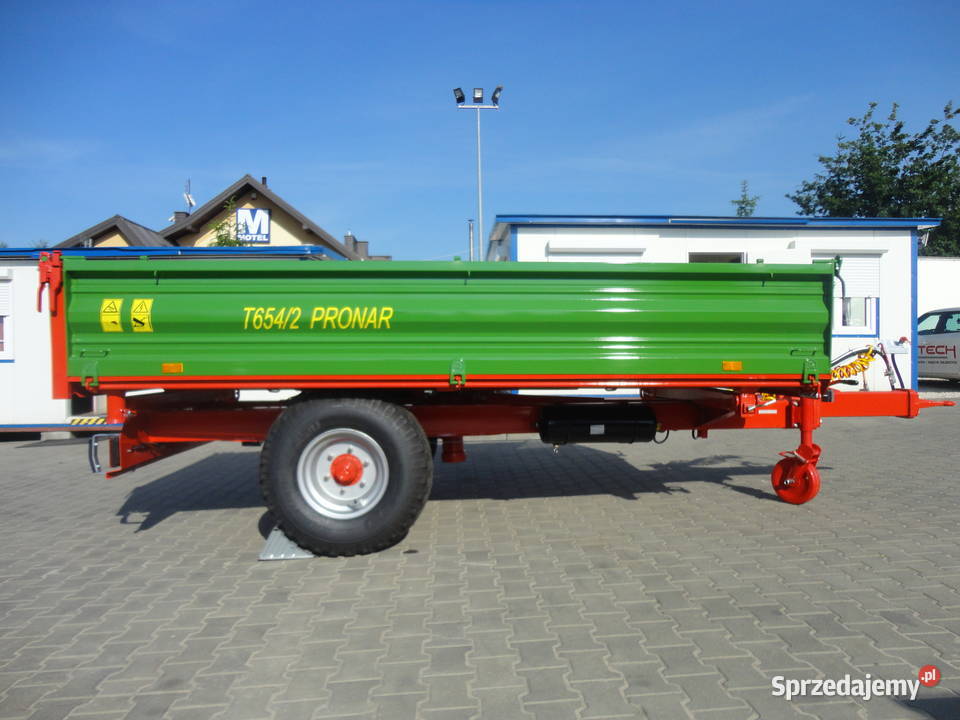 przyczepa jednoosiowa Pronar 5t T671 T6542 Metal nieuszkodzony Szczekociny