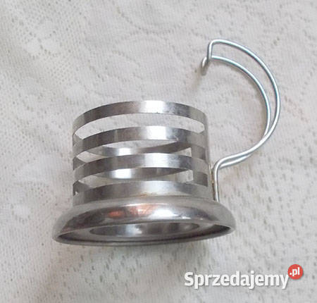 koszyczki do szklanek metalowe uchwyty do