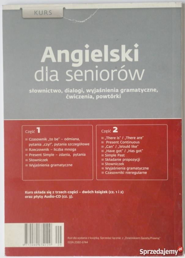 ANGIELSKI SENIORÓW CZĘŚĆ 1 Elbląg