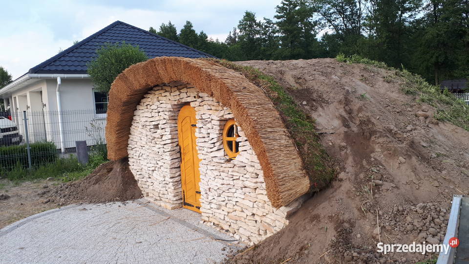 Drewutnia trzcina strzecha altana ogrodowa z Konin