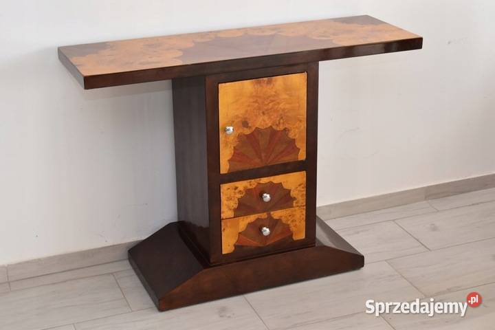 Drewniana Komoda Konsola Szafka Art Deco Szafa Kraków sprzedam