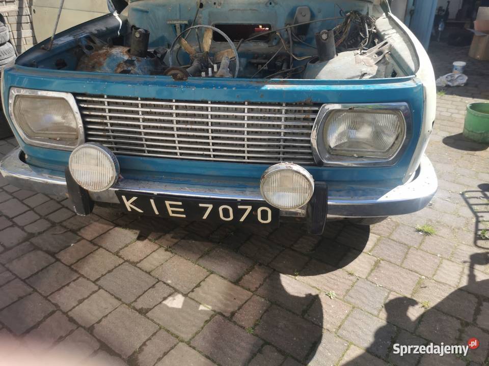 Wartburg 353 z początku lat produkcji Tarnowskie Góry