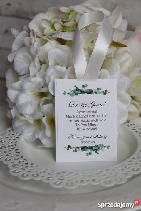 Zaproszenia ślubne z eukaliptusem A028 KSP kujawsko-pomorskie Bydgoszcz