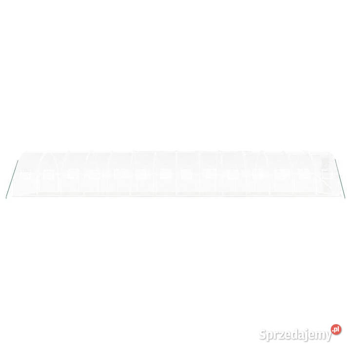 Szklarnia ze stalową ramą biała 42 m 14x3x2 m Warszawa