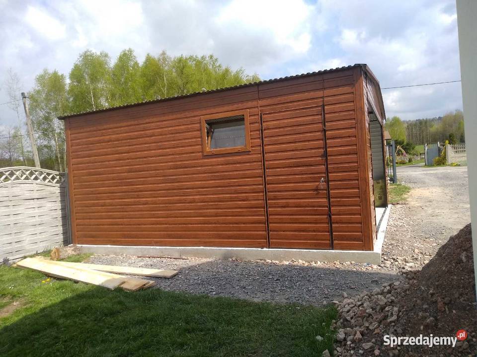 Blaszak dwuspadowy orzech 5x5 Raszyn