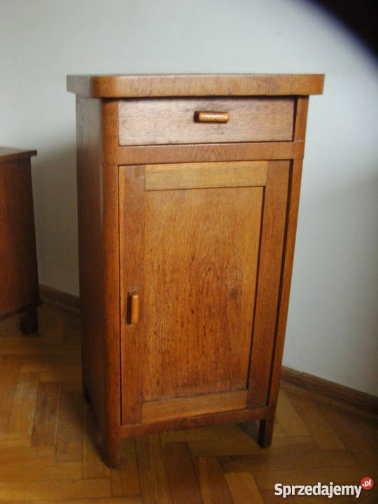 Stara szafka drewniana Art Deco vintage loft mazowieckie