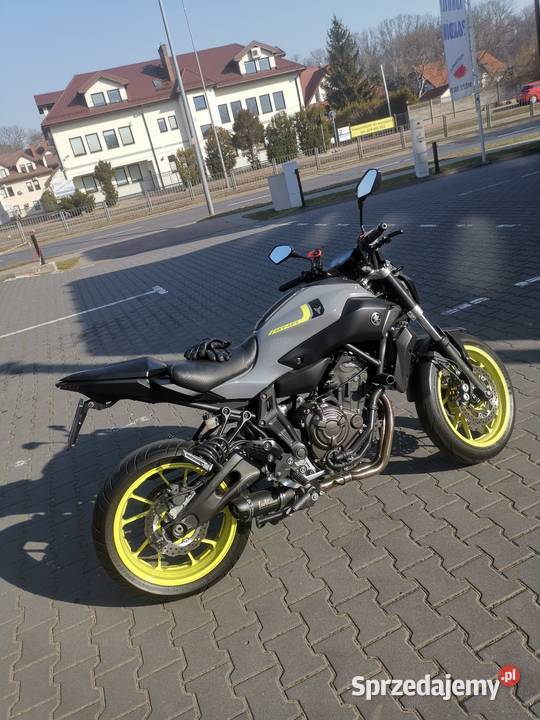 Yamaha MT07 na A2 Odblokowana Niski Przebieg ABS