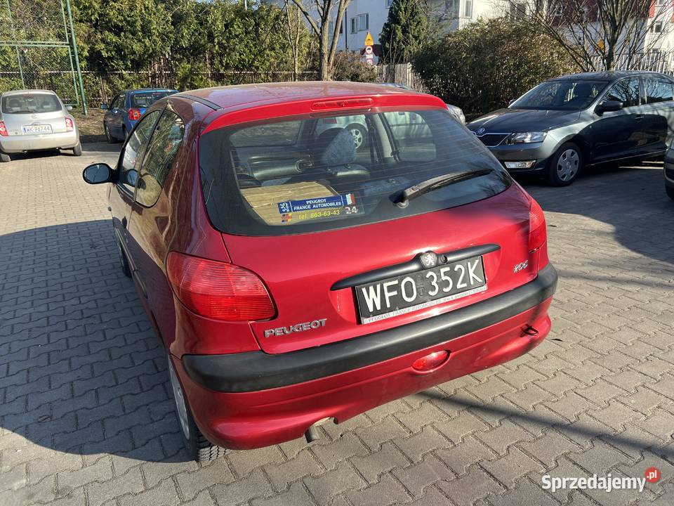 peugeot 206 11 1999 Warszawa
