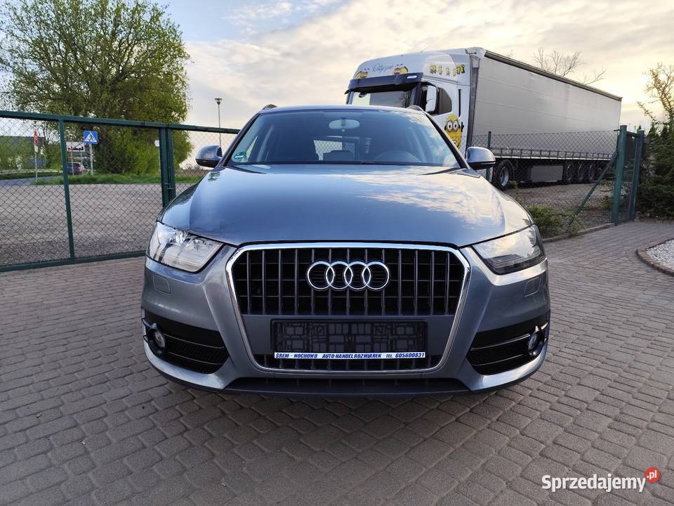 Audi Q3 20 TDi z Niemiec Szklany dach relingi dachowe Q3 wielkopolskie Śrem