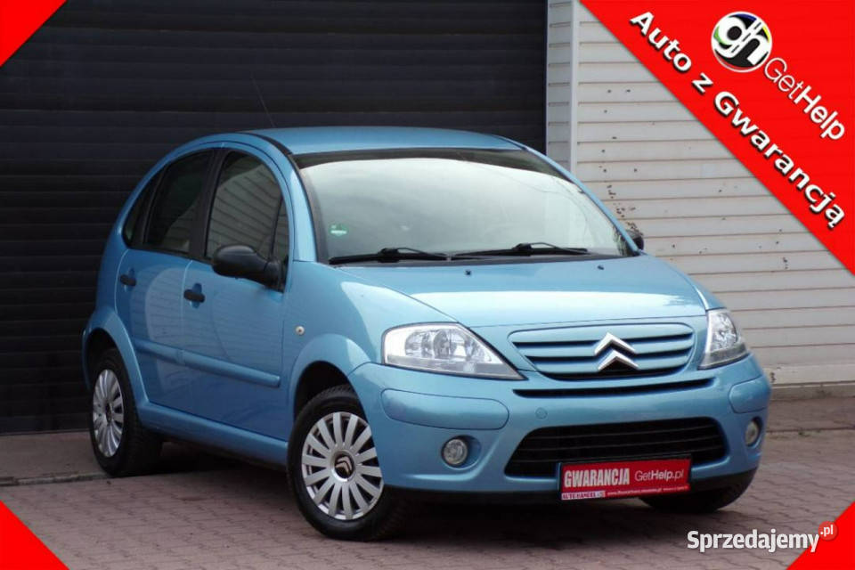 Citroen C3 Klimatyzacja Gwarancja 14 74 2007 I światła przeciwmgielne śląskie Mikołów