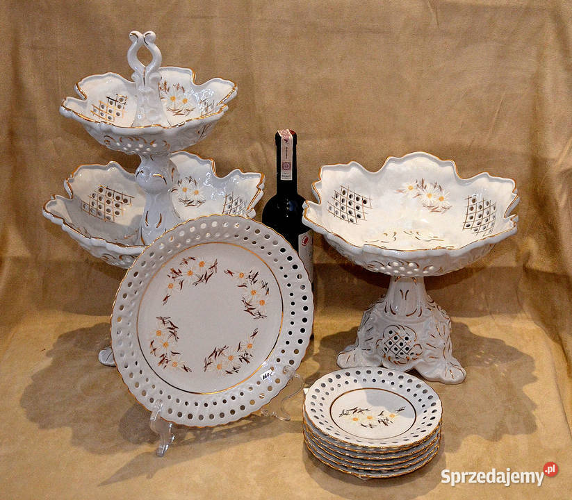 Porcelana Roceram owocarka Fortuna do kolekcji Środa Wielkopolska