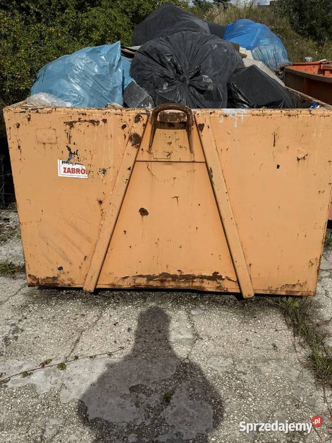 Kontener hakowy kp7 kp5 wys zaczepu 120 Chęciny