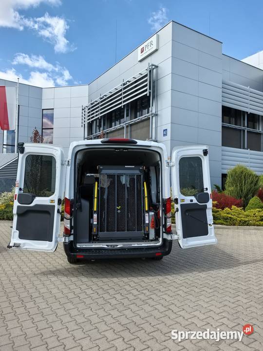Ford Transit winda przewóz osoby na wózku z Poznań