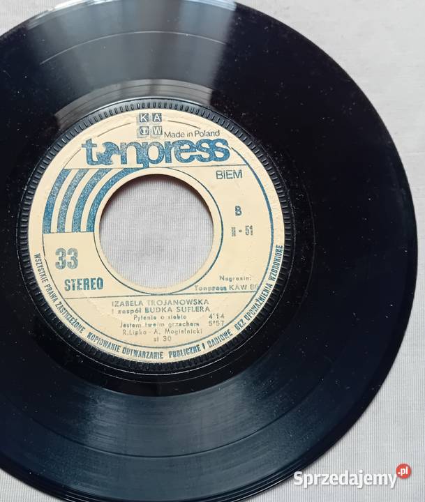 EP Izabela Trojanowska i Budka Suflera Nic nic rock Koźminek
