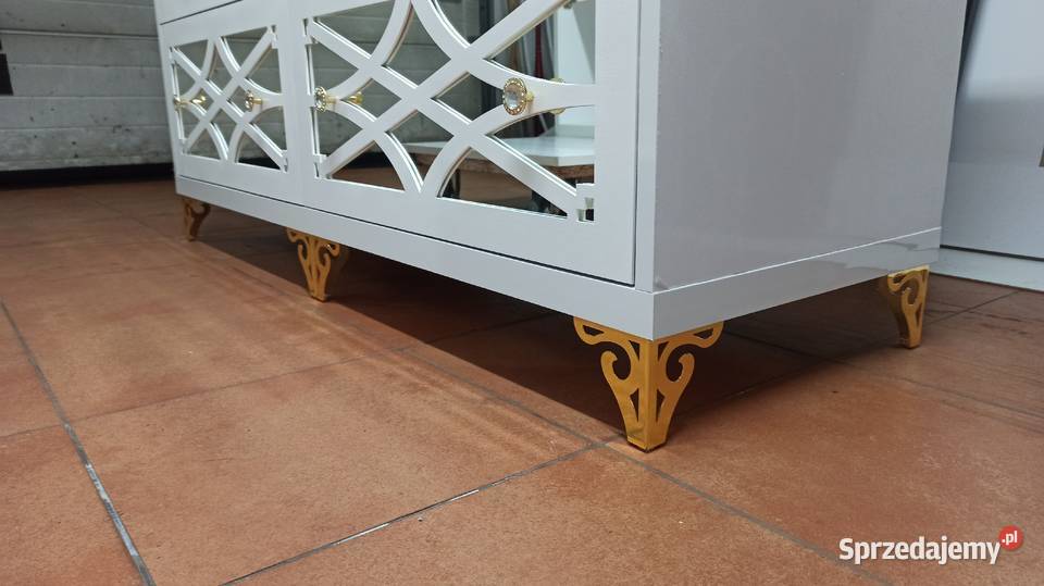 Komoda 130 wysoki połysk6 szuflad Glamour Nowy Sącz