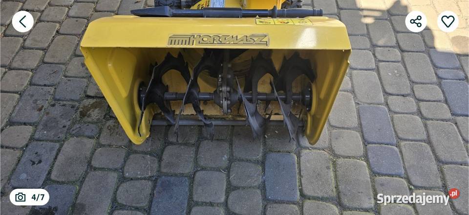 ODŚNIEŻARKA spalinowa Hortmasz 65kW 56 ZLST651Q Odśnieżarki Lublin