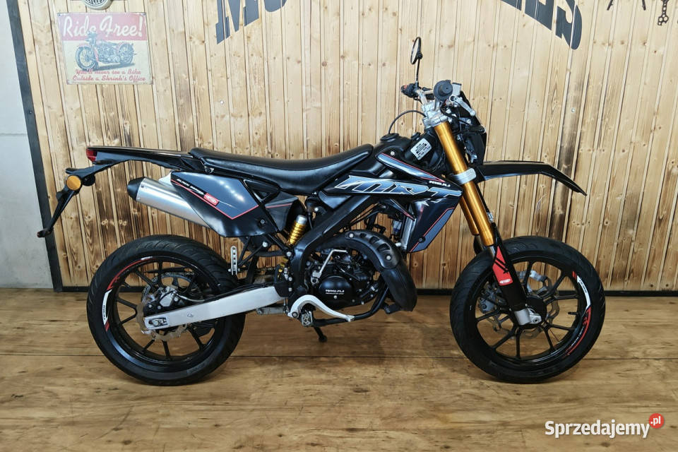 Rieju MRT Przepiękny RJEJU 50 SUPERMOTO Raty elektryczny starter Bicz