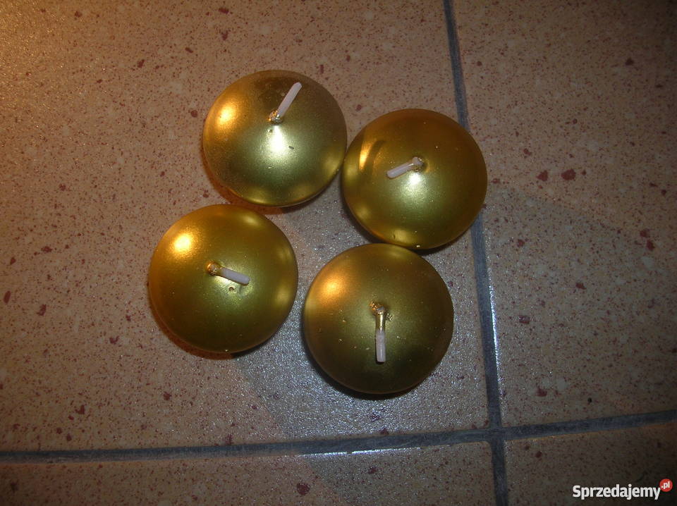 Świeczki pływające 45 świece barwione lakier