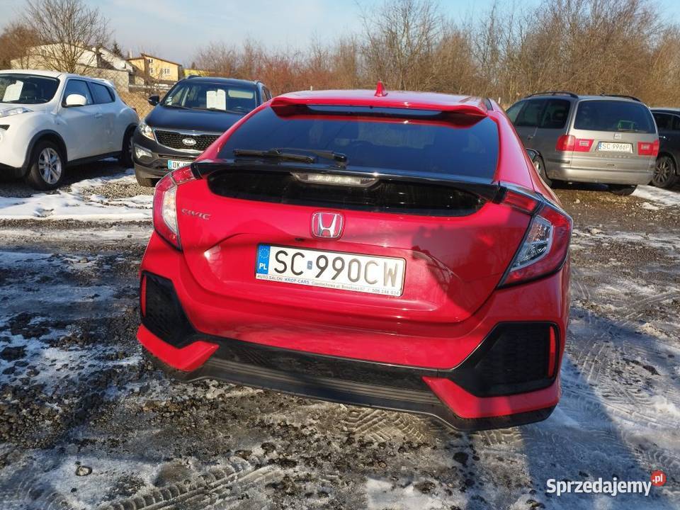 Honda Civic X 15T pełna kurtyny powietrzne Częstochowa