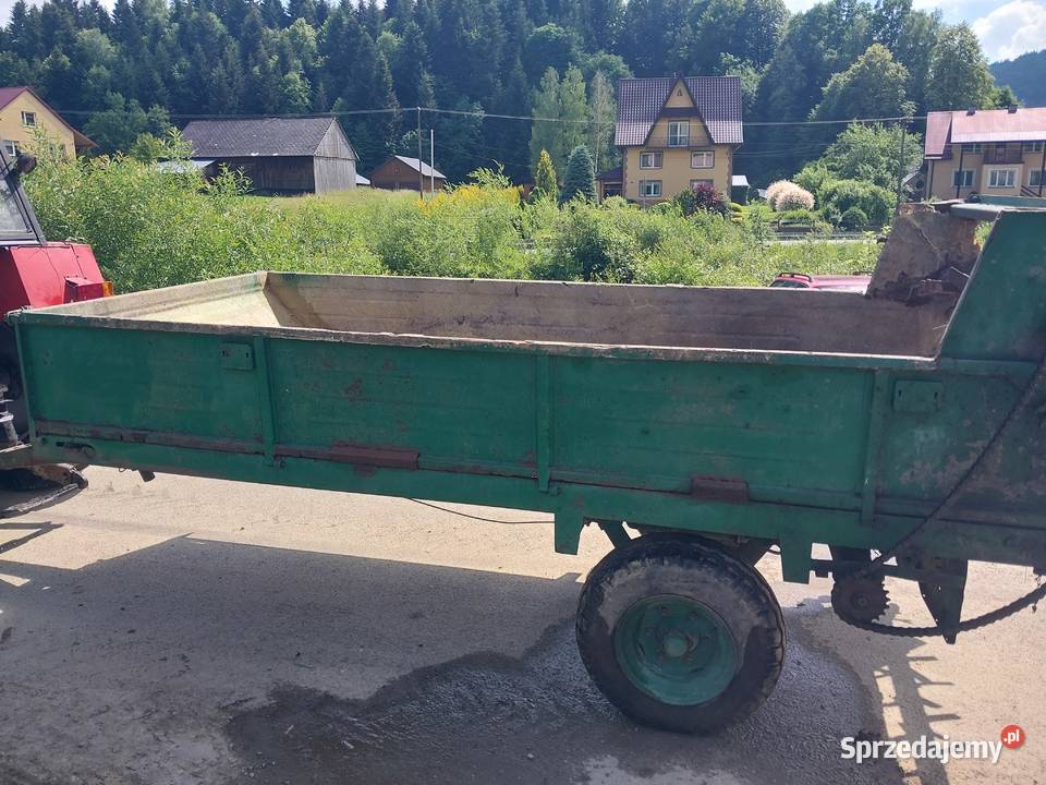 Rozrzutnik Obornika 1 osiowy Nie zgnity Paszowa sprzedam