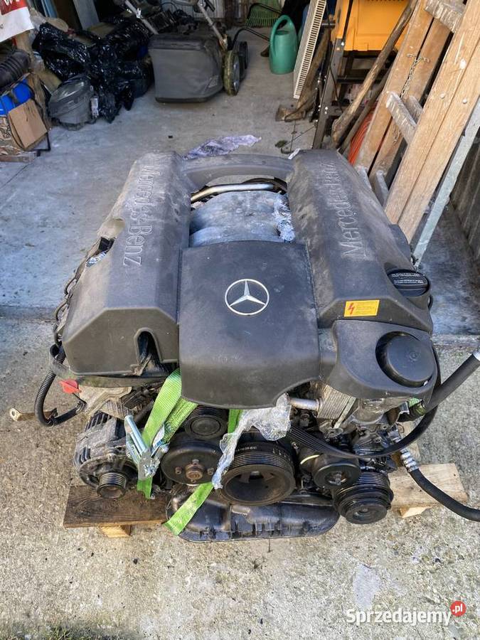 Silnik Mercedes M112 24 V6 kompletny z LPG osobowe podkarpackie
