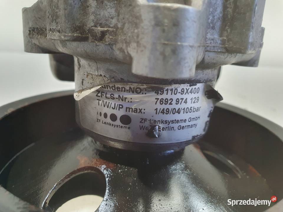 Nissan Cabstar Atleon 30 TD POMPA WSPOMAGANIA lubelskie Chełm