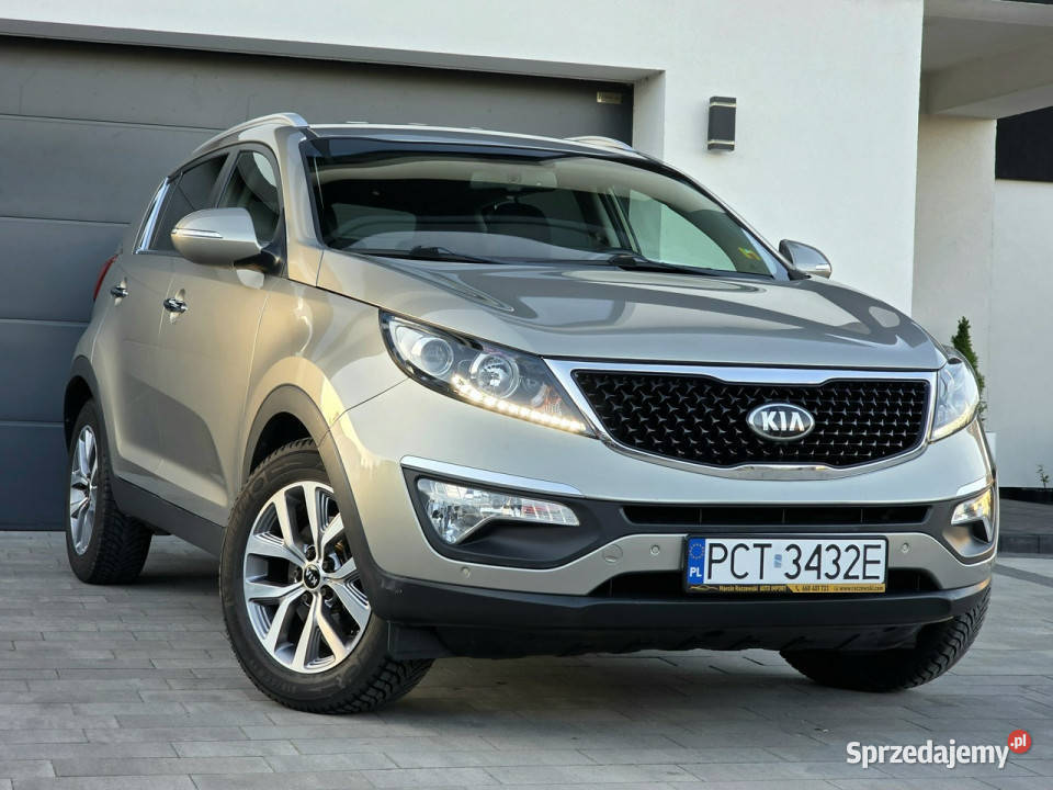 Kia Sportage BEZWYPADKOWY skóry kamera nowe czujnik parkowania Czarnków