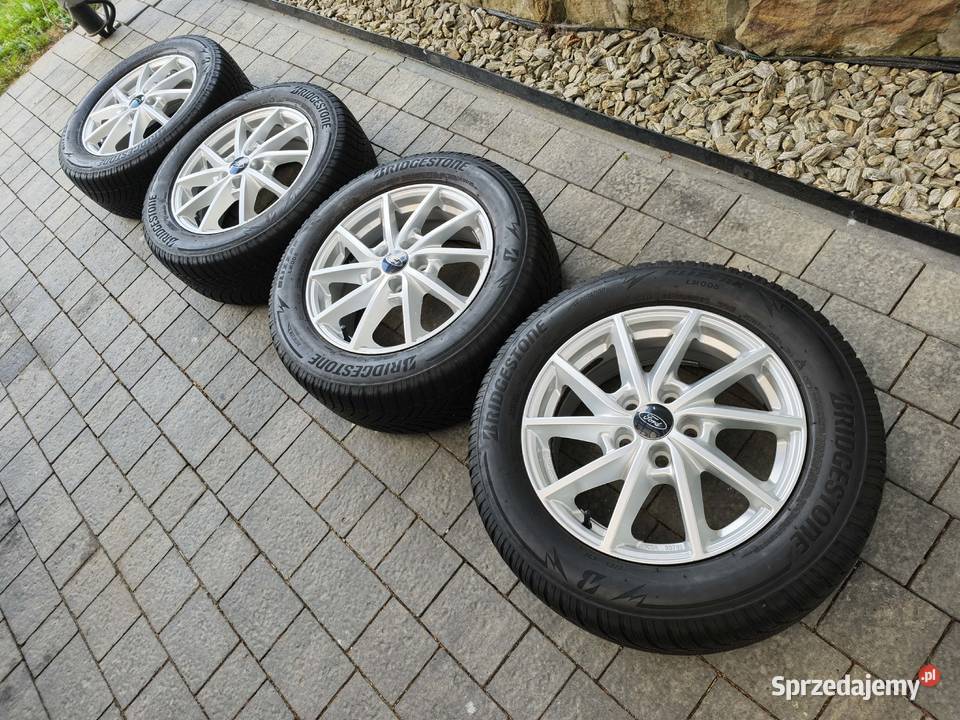 Alufelgi 16 5x108 opony zimowe 21560R16 Ford Samochodowe podkarpackie Brzozów