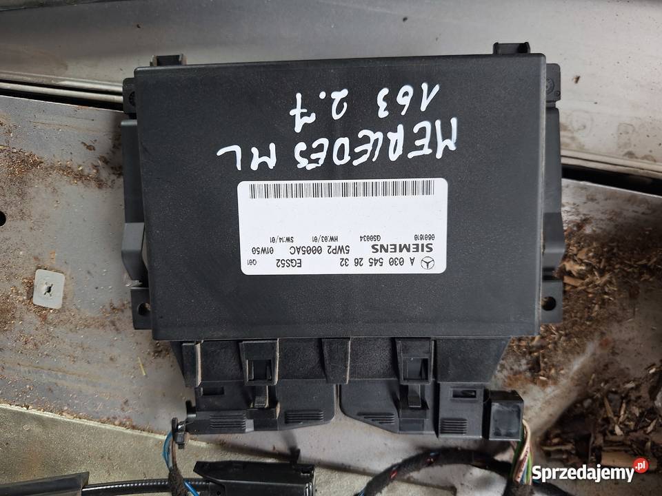 Komputer Skrzyni Mercedes ML W163 27 Wisznice