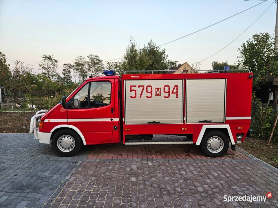 Ford Transit lekki samochód pożarniczy OSP z Toruń