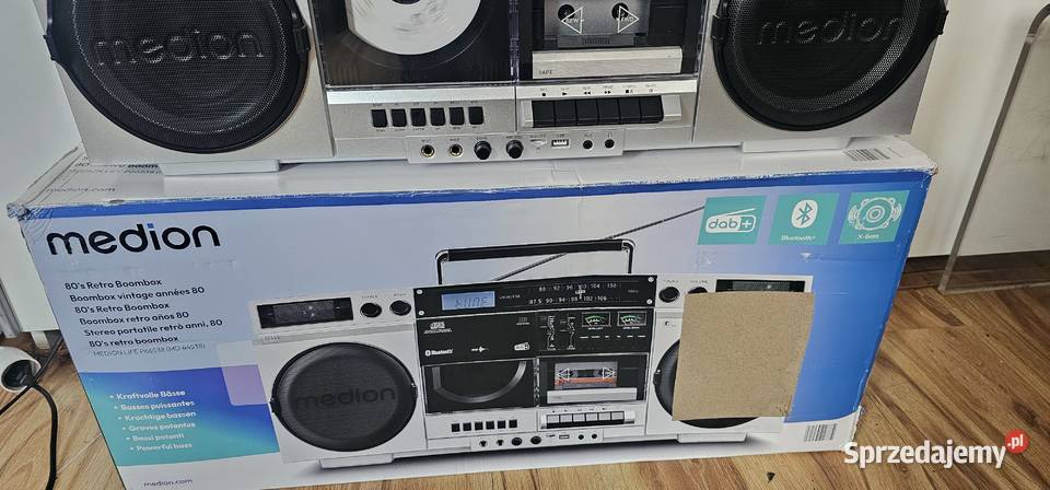 Retro BOOMBOX MD44538 Radio DAB FM BLUETOOTH Szprotawa