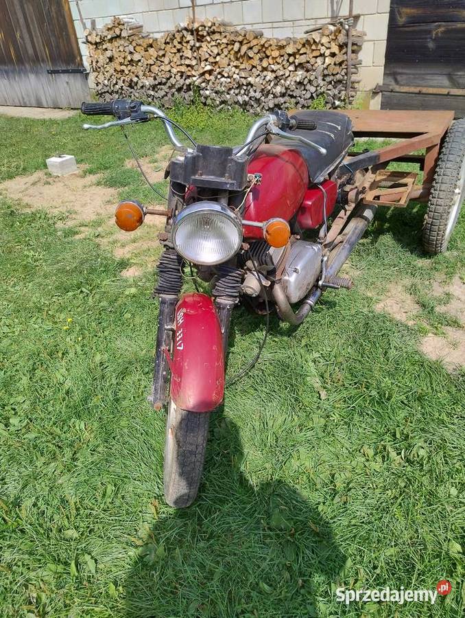 CZ 350 trójkołowiec Wola Raniżowska