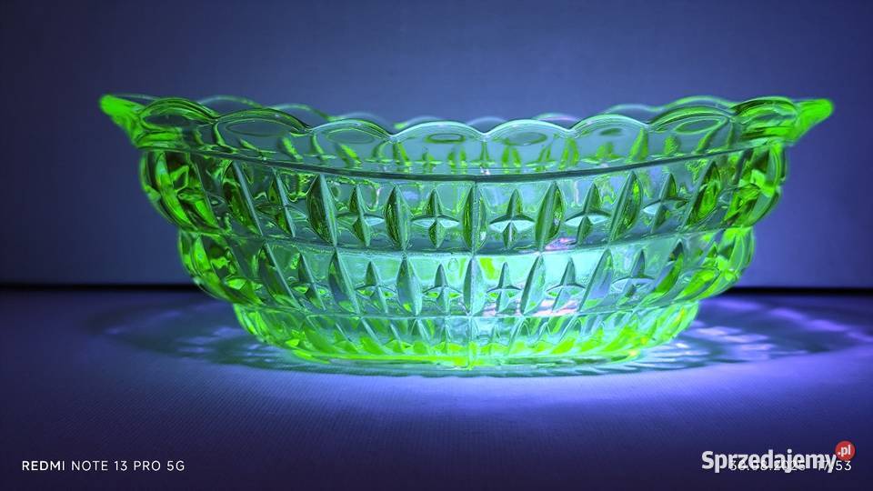 Szkło Uranowe Gondola Wiązów