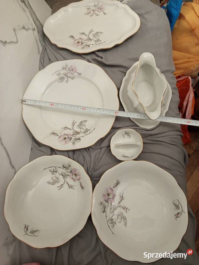 Piękny serwis porcelanowy Bohemia Kępno