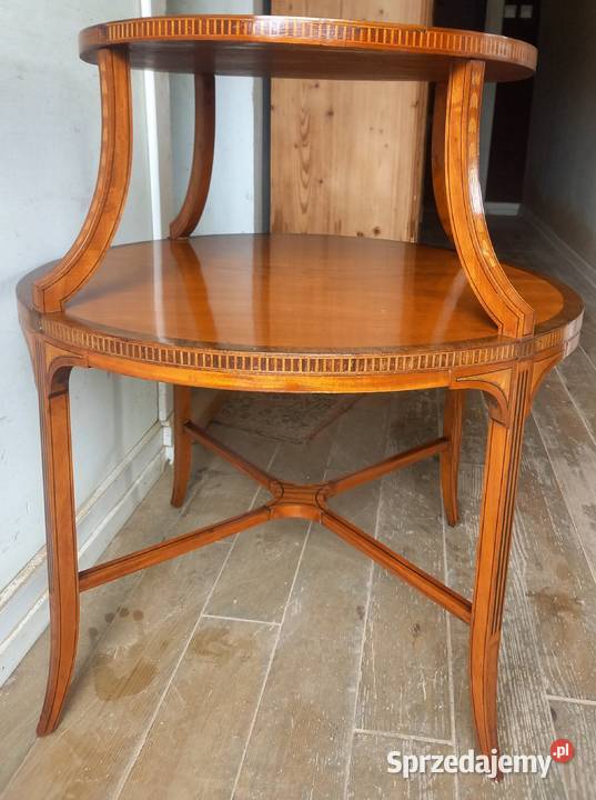 Stolik barek kwietnik politurowany Mirsk